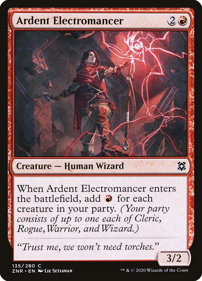 Ardent Electromancer [Zendikar Rising] | Tables and Towers