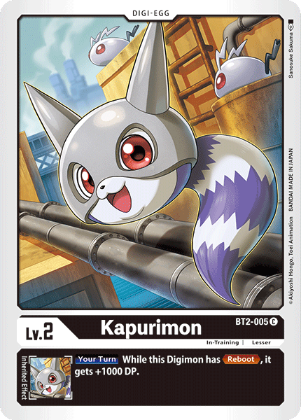 Kapurimon [BT2-005] [Release Special Booster Ver.1.0] | Tables and Towers