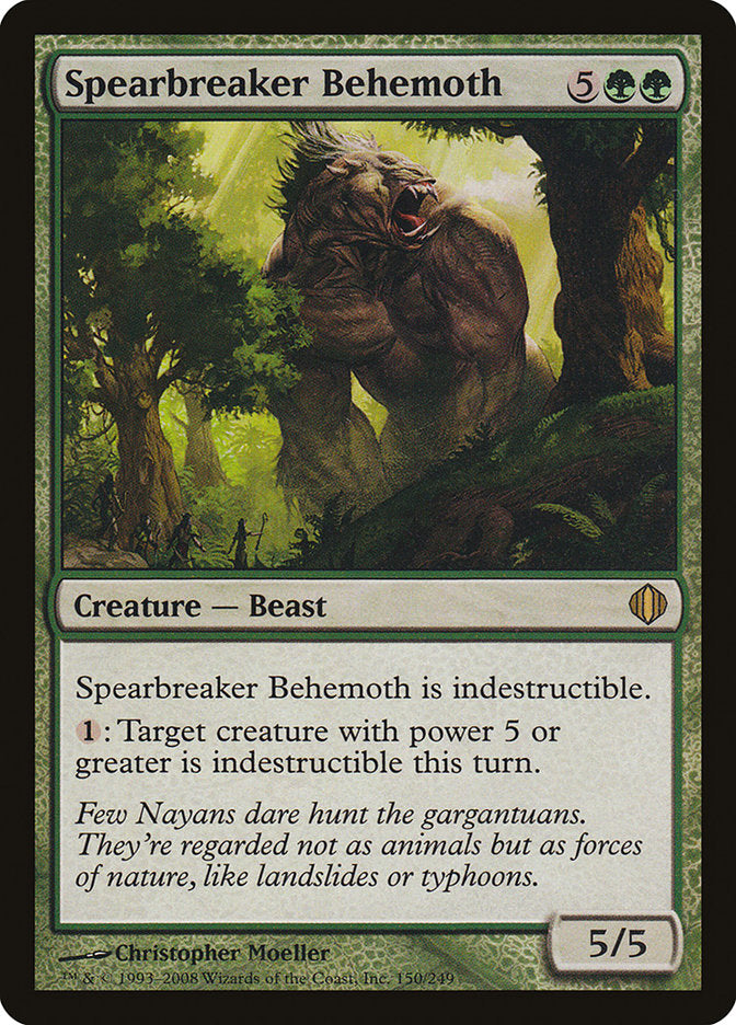 Spearbreaker Behemoth [Shards of Alara] | Tables and Towers