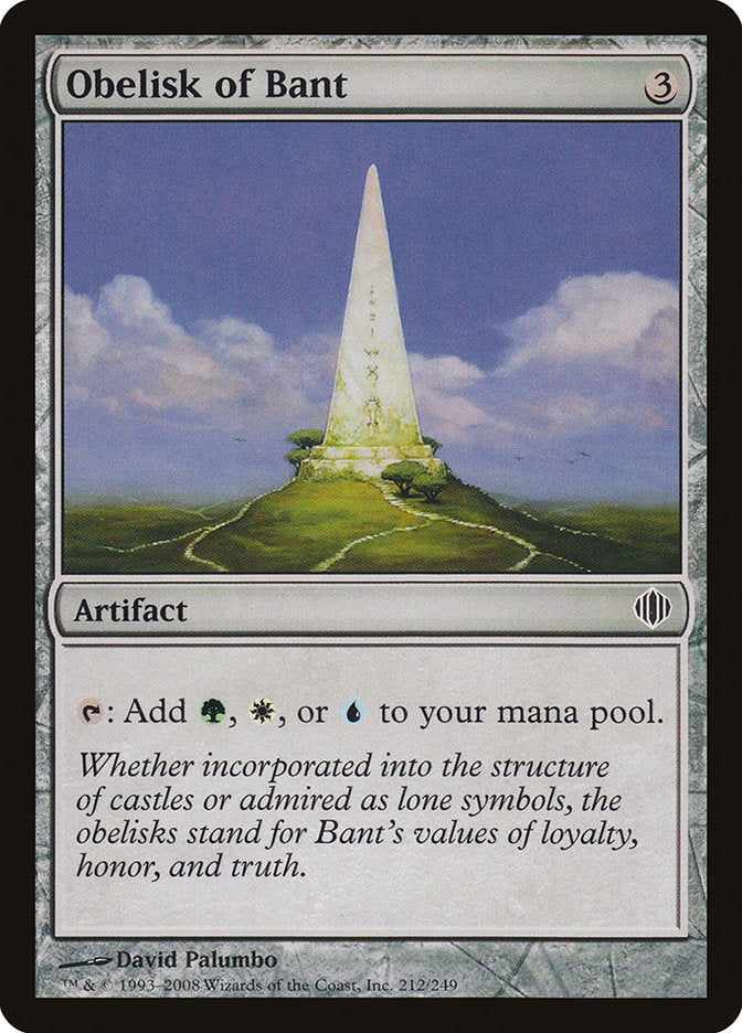 Obelisk of Bant [Shards of Alara] | Tables and Towers