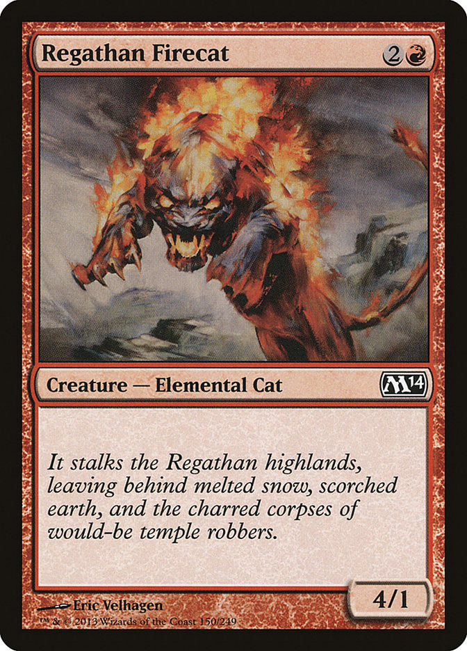 Regathan Firecat [Magic 2014] | Tables and Towers