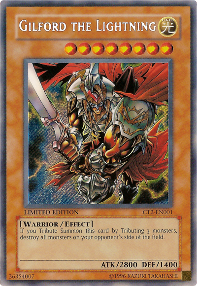 Gilford the Lightning [CT2-EN001] Secret Rare | Tables and Towers