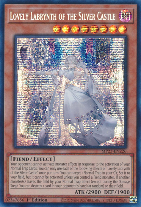 Lovely Labrynth of the Silver Castle [MP23-EN226] Prismatic Secret Rare | Tables and Towers