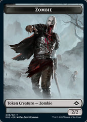 Clue (14) // Zombie Double-Sided Token [Modern Horizons 2 Tokens] | Tables and Towers