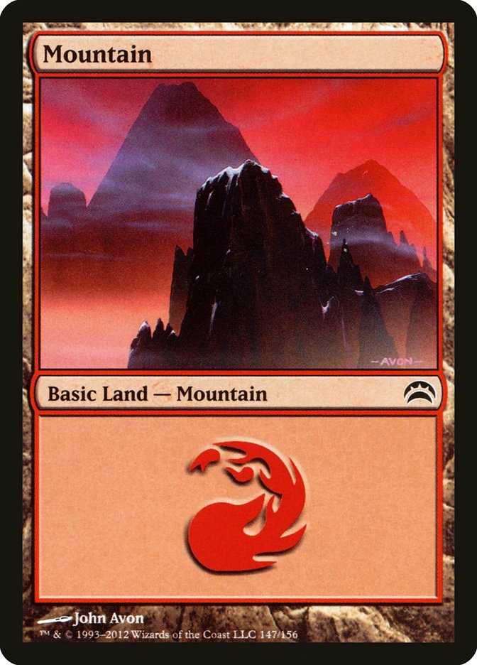 Mountain (147) [Planechase 2012] | Tables and Towers