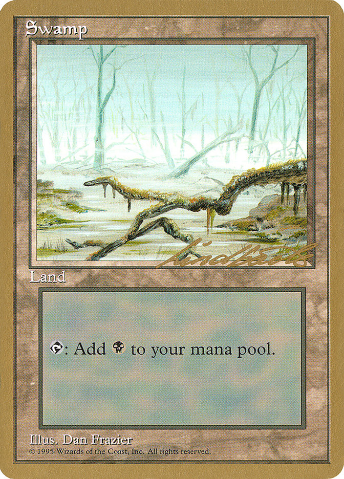 Swamp (ll372) (Leon Lindback) [Pro Tour Collector Set] | Tables and Towers