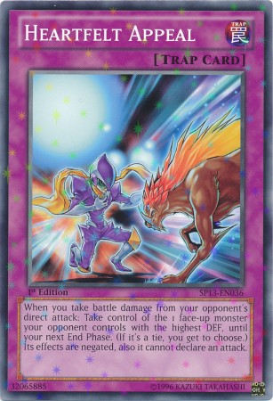 Heartfelt Appeal [SP13-EN036] Starfoil Rare | Tables and Towers