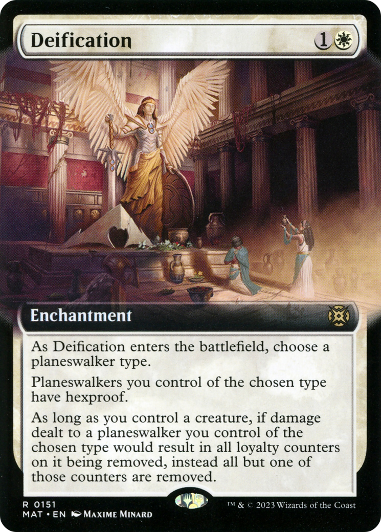 Deification (Extended Art) [March of the Machine: The Aftermath] | Tables and Towers