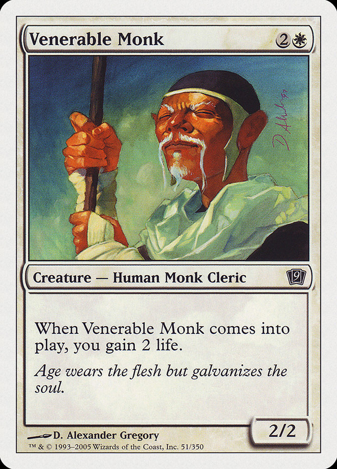 Venerable Monk [Ninth Edition] | Tables and Towers