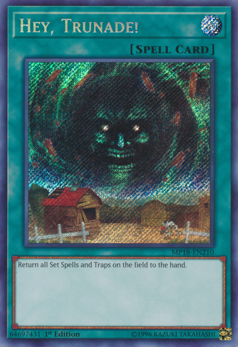 Hey, Trunade! [MP18-EN210] Secret Rare | Tables and Towers