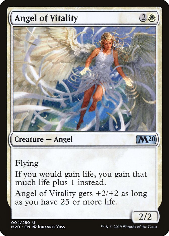 Angel of Vitality [Core Set 2020] | Tables and Towers