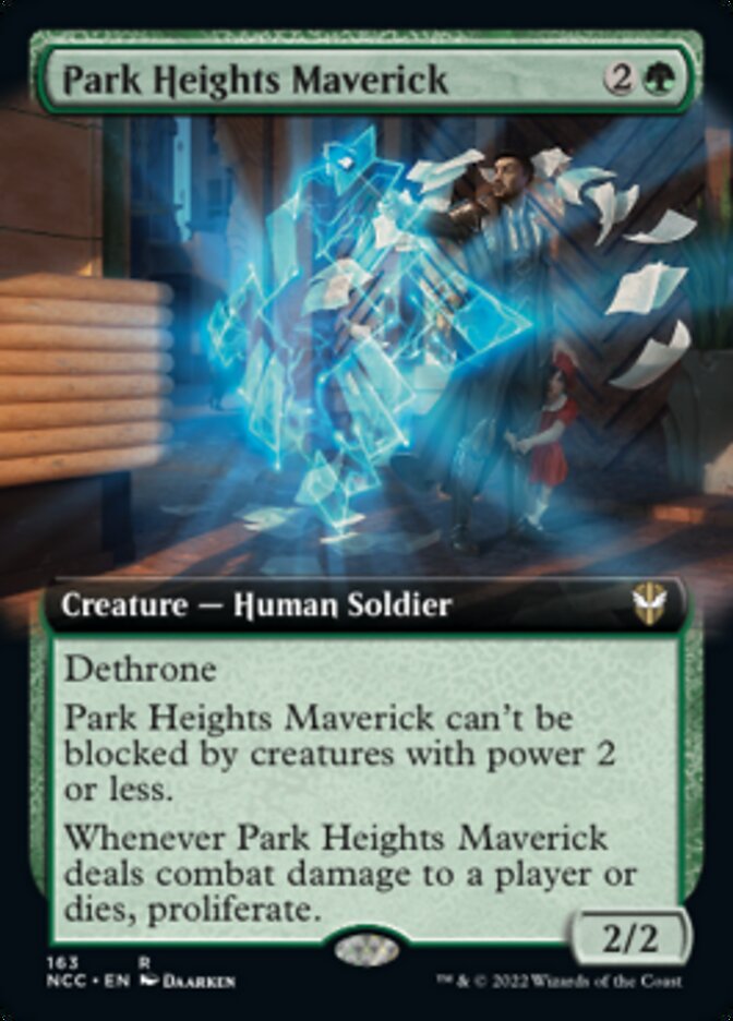 Park Heights Maverick (Extended Art) [Streets of New Capenna Commander] | Tables and Towers