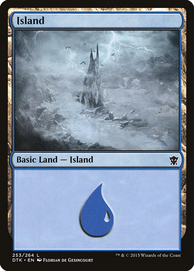 Island (253) [Dragons of Tarkir] | Tables and Towers