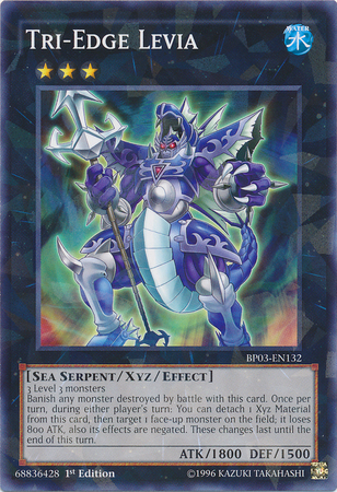 Tri-Edge Levia [BP03-EN132] Shatterfoil Rare | Tables and Towers