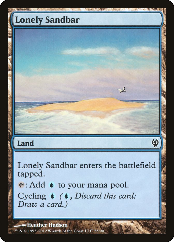 Lonely Sandbar [Duel Decks: Izzet vs. Golgari] | Tables and Towers