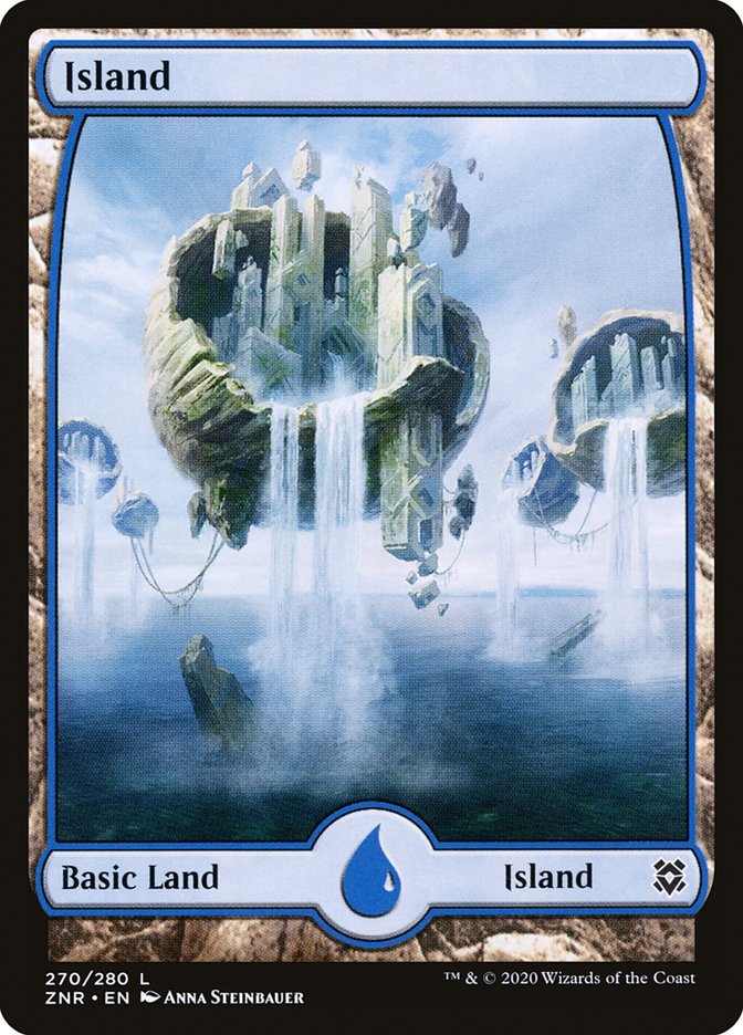 Island (270) [Zendikar Rising] | Tables and Towers