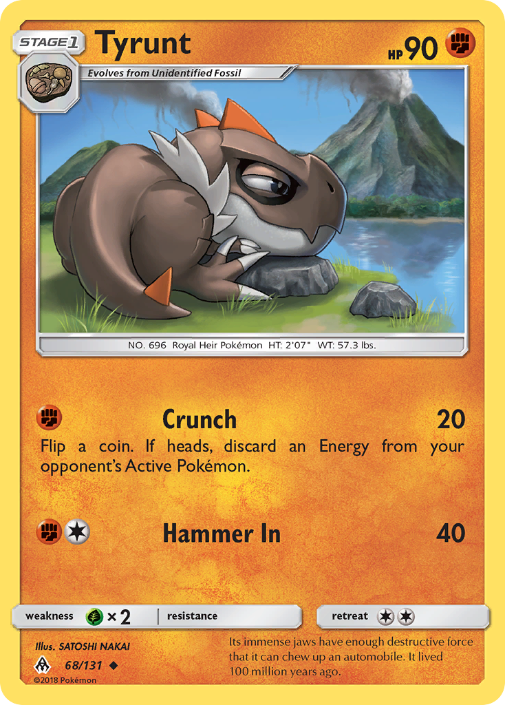 Tyrunt (68/131) [Sun & Moon: Forbidden Light] | Tables and Towers