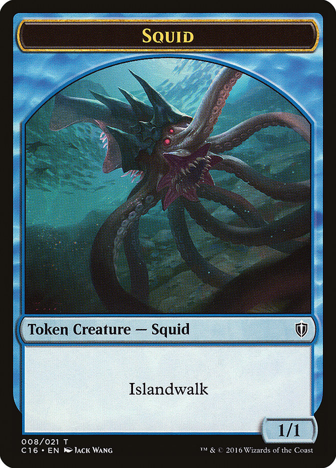 Squid Token [Commander 2016 Tokens] | Tables and Towers