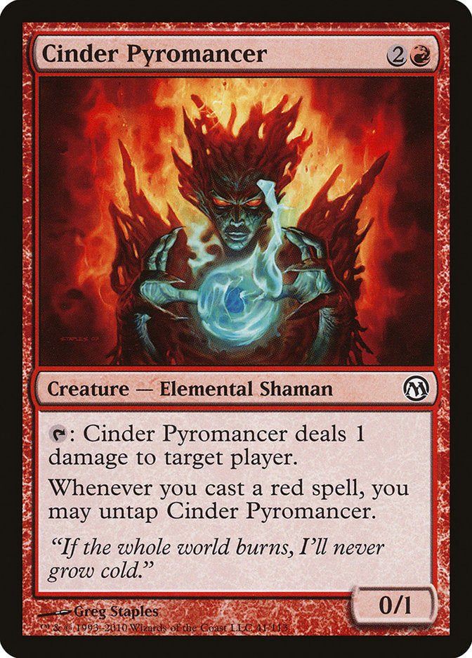 Cinder Pyromancer [Duels of the Planeswalkers] | Tables and Towers