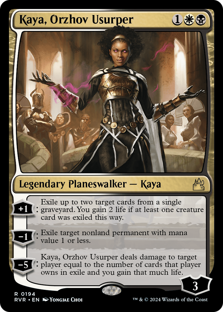 Kaya, Orzhov Usurper [Ravnica Remastered] | Tables and Towers