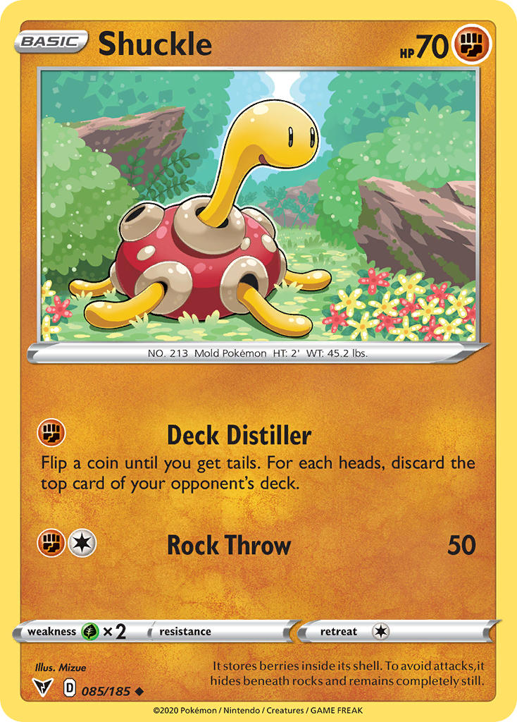 Shuckle (085/185) [Sword & Shield: Vivid Voltage] | Tables and Towers