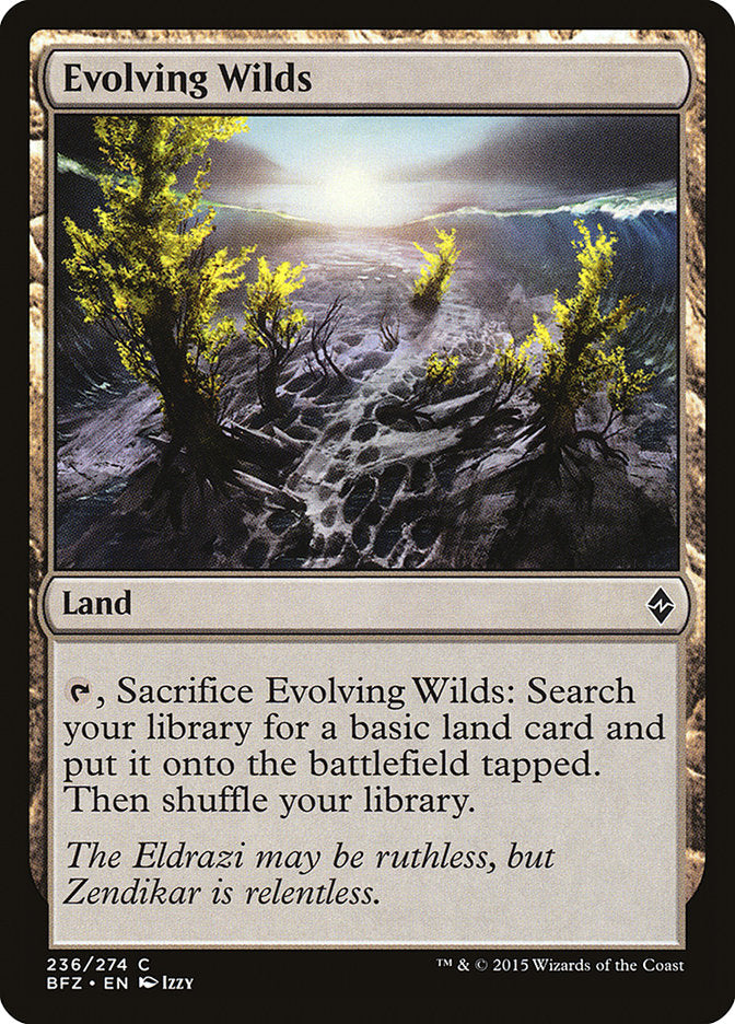 Evolving Wilds [Battle for Zendikar] | Tables and Towers