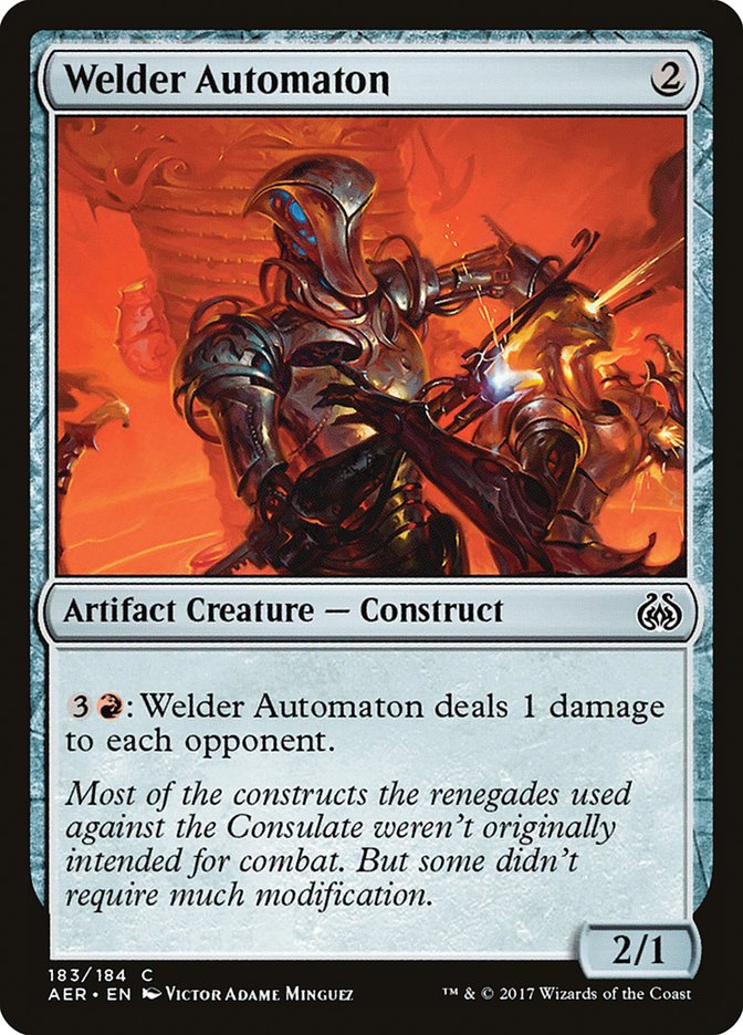 Welder Automaton [Aether Revolt] | Tables and Towers