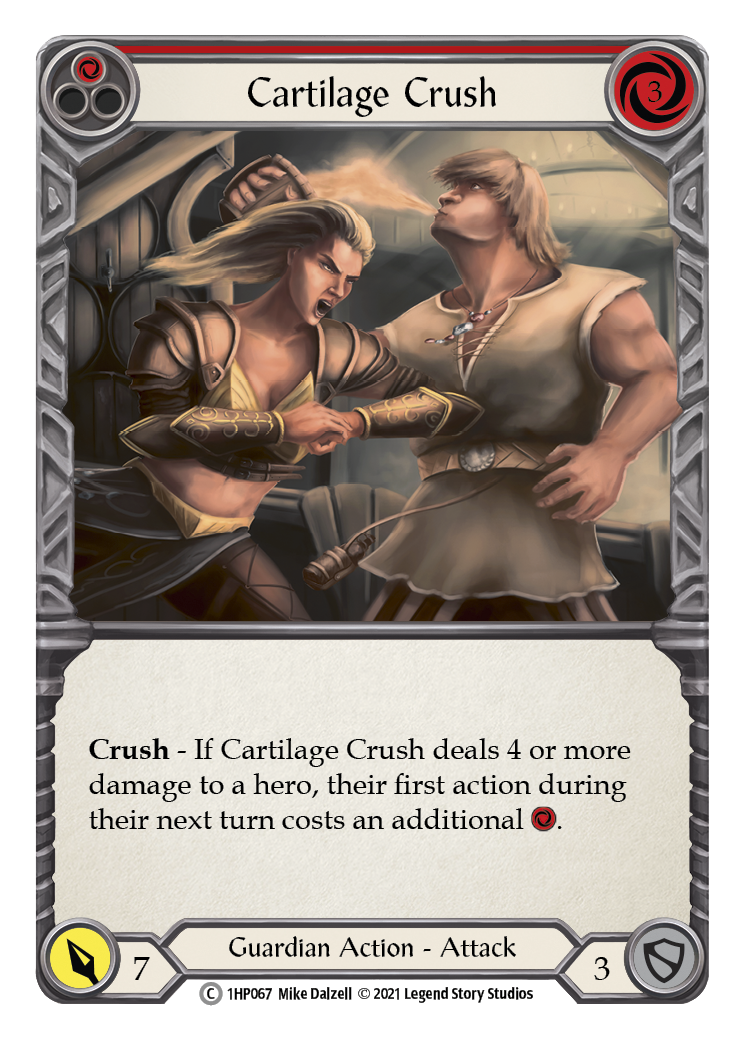 Cartilage Crush (Red) [1HP067] (History Pack 1) | Tables and Towers