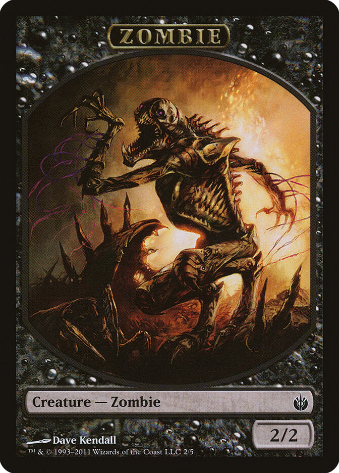 Zombie Token [Mirrodin Besieged Tokens] | Tables and Towers