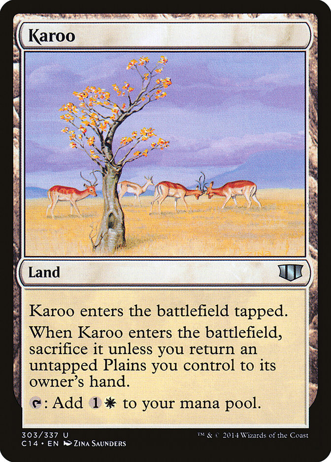 Karoo [Commander 2014] | Tables and Towers