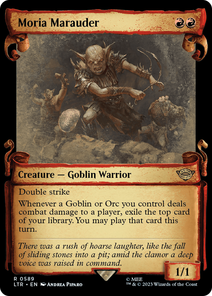 Moria Marauder [The Lord of the Rings: Tales of Middle-Earth Showcase Scrolls] | Tables and Towers