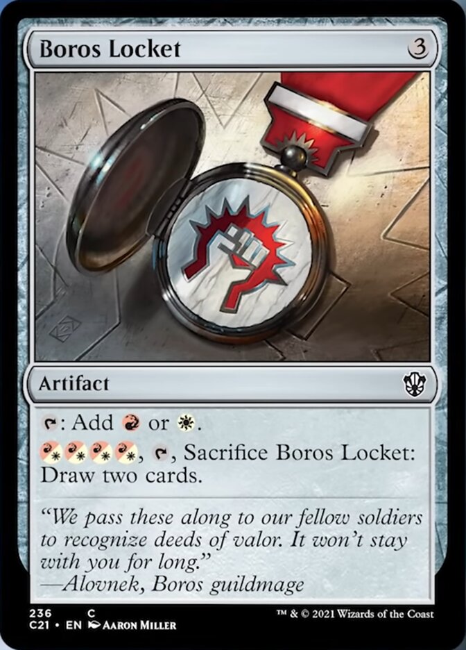 Boros Locket [Commander 2021] | Tables and Towers