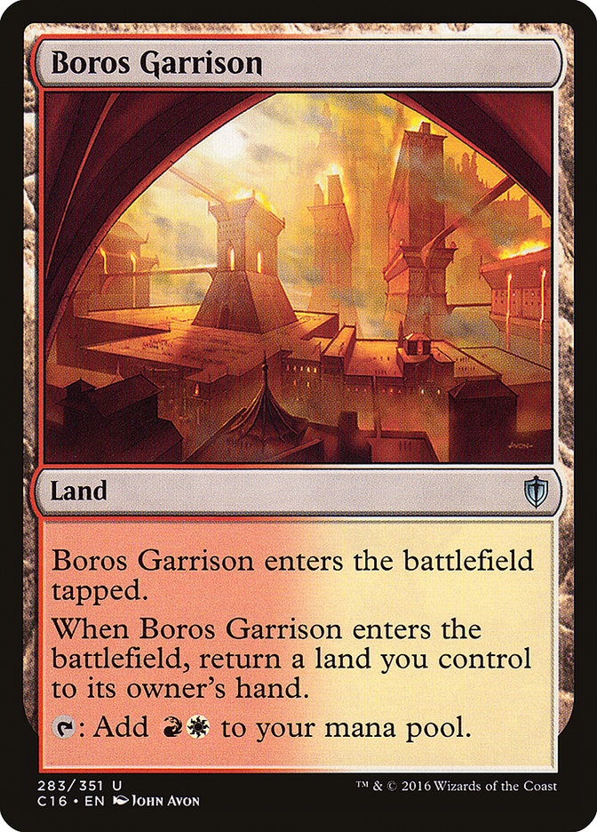 Boros Garrison [Commander 2016] | Tables and Towers