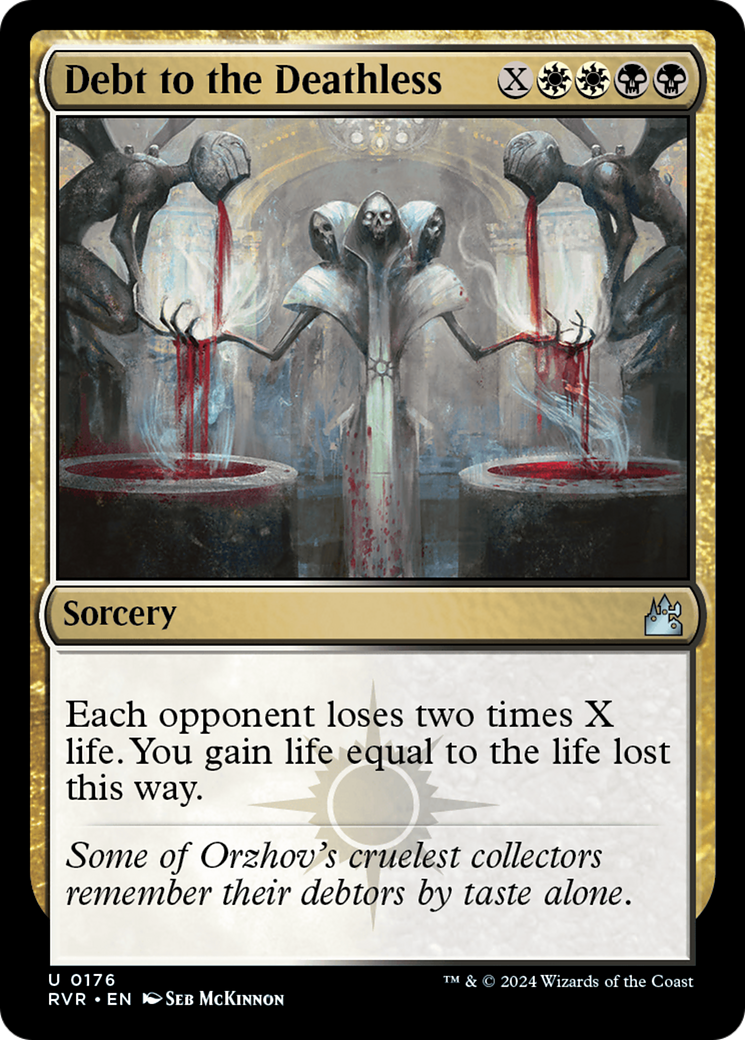 Debt to the Deathless [Ravnica Remastered] | Tables and Towers