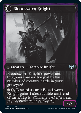 Bloodsworn Squire // Bloodsworn Knight [Innistrad: Double Feature] | Tables and Towers