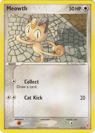 Meowth (4/12) [EX: Trainer Kit 2 - Plusle] | Tables and Towers