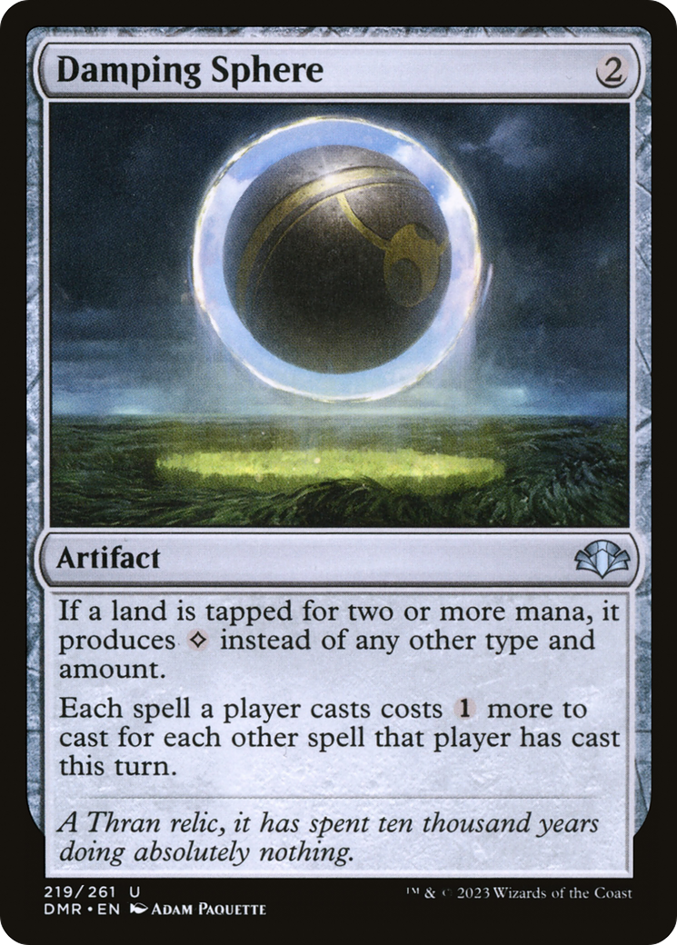 Damping Sphere [Dominaria Remastered] | Tables and Towers