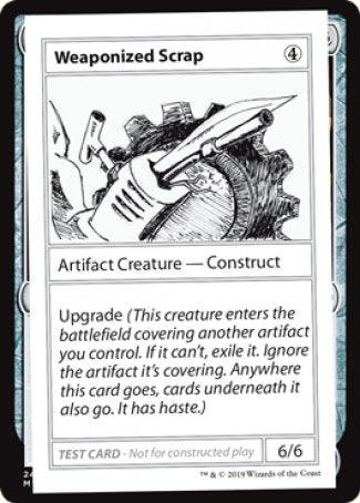 Weaponized Scrap (2021 Edition) [Mystery Booster Playtest Cards] | Tables and Towers