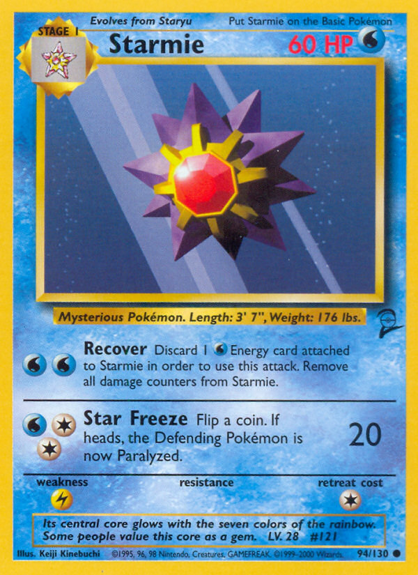 Starmie (94/130) [Base Set 2] | Tables and Towers