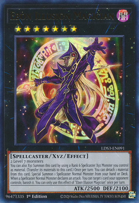 Ebon Illusion Magician [LDS3-EN091] Ultra Rare | Tables and Towers