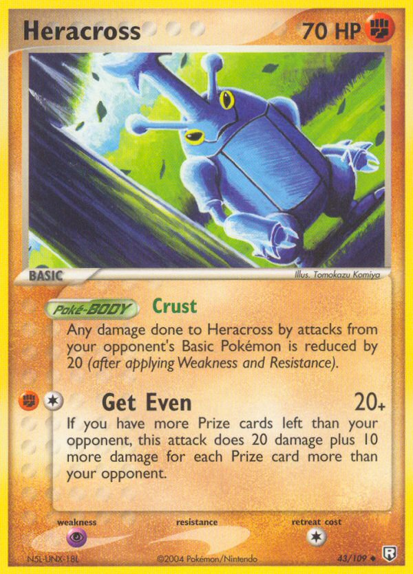 Heracross (43/109) [EX: Team Rocket Returns] | Tables and Towers