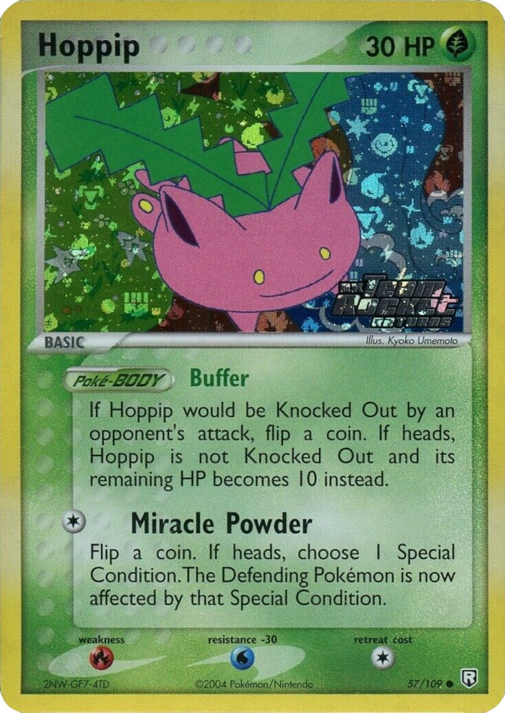 Hoppip (57/109) (Stamped) [EX: Team Rocket Returns] | Tables and Towers