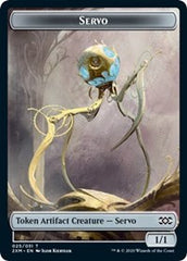 Servo // Thopter (026) Double-Sided Token [Double Masters Tokens] | Tables and Towers