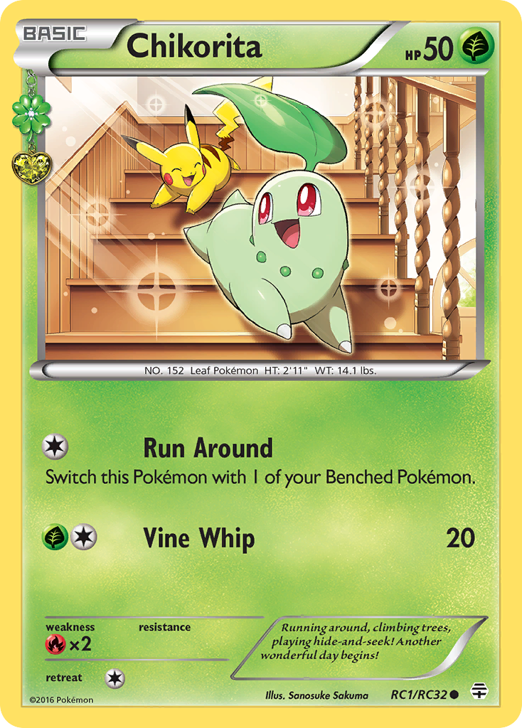 Chikorita (RC1/RC32) [XY: Generations] | Tables and Towers