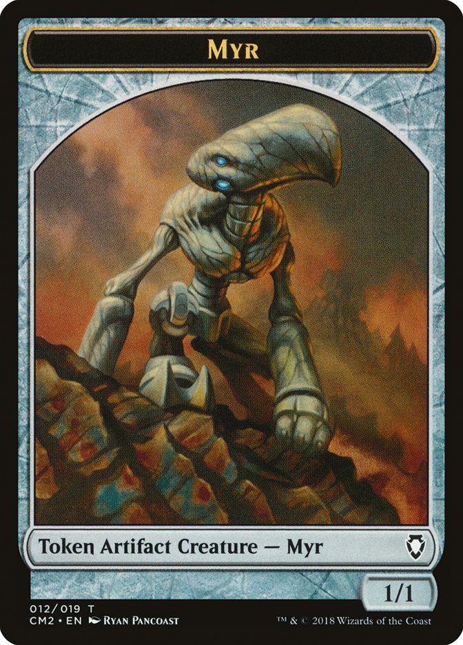 Myr Token [Commander Anthology Volume II Tokens] | Tables and Towers