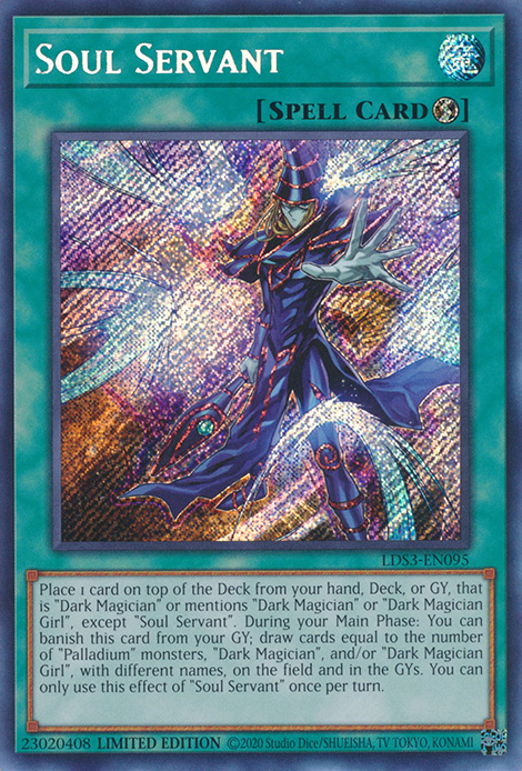 Soul Servant [LDS3-EN095] Secret Rare | Tables and Towers