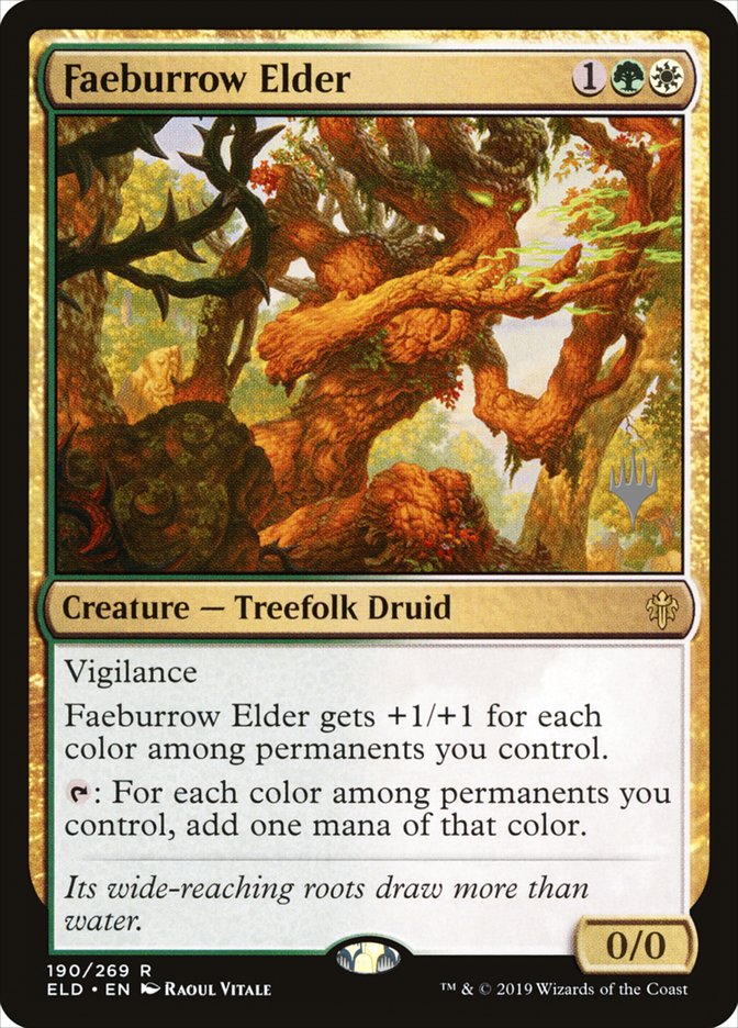 Faeburrow Elder (Promo Pack) [Throne of Eldraine Promos] | Tables and Towers