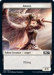 Angel // Cat (011) Double-Sided Token [Core Set 2021 Tokens] | Tables and Towers