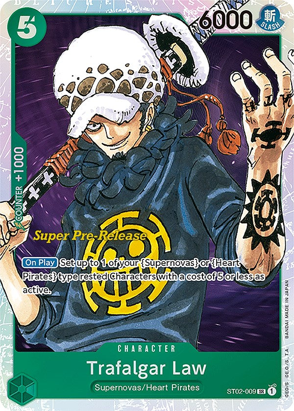 Trafalgar Law [Super Pre-Release Starter Deck: Worst Generation] | Tables and Towers