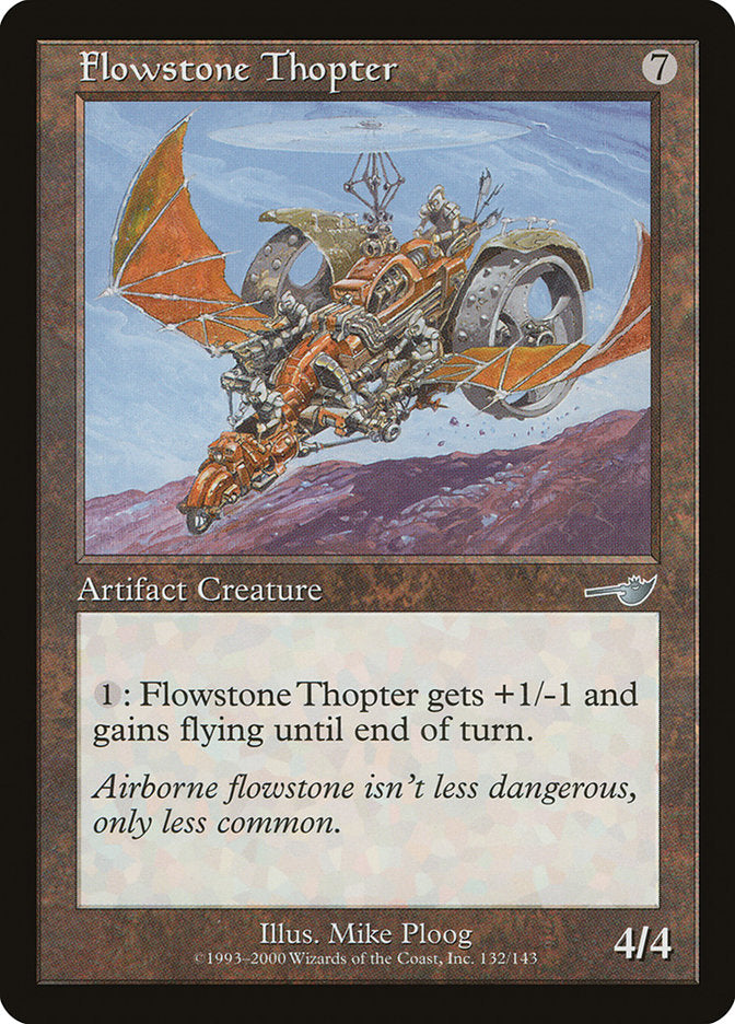 Flowstone Thopter [Nemesis] | Tables and Towers